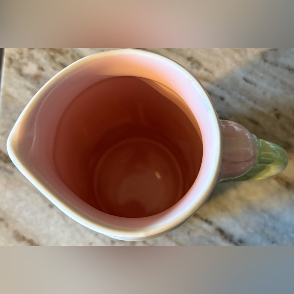 Rae Dunn Hello Spring Ceramic Pitcher - Picture 2 of 3